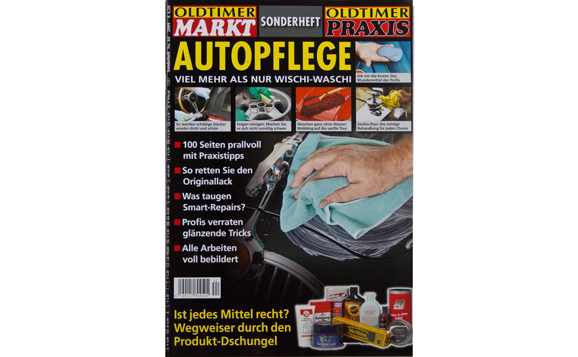 Autopflege - Sonderheft Nr. 44, Oldtimer Markt/Oldtimer Praxis, 2009