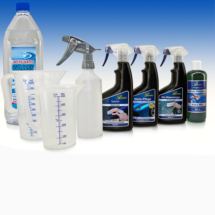 petzoldt's reinigungsknete-gleitmittel set zur schonenden lackreinigung Auto Lackreinigung Set | Petzoldt's Reinigungsknete Blau 100 Gramm + Koch  Chemie Clay Spray Gleitmittel 500ml